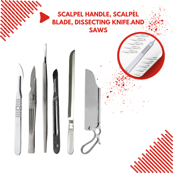 Scalpel Handles, Blades & Dissecting Knives